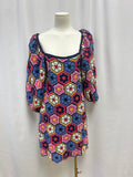 Farm Rio Multi Crocket Dress NWT