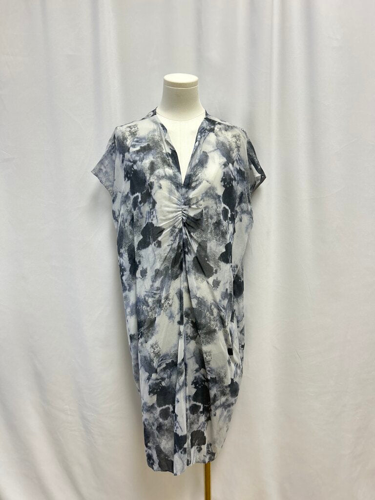Pas de Calais Blue Printed Sheath Dress
