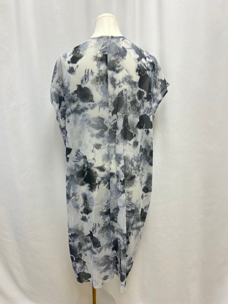 Pas de Calais Blue Printed Sheath Dress