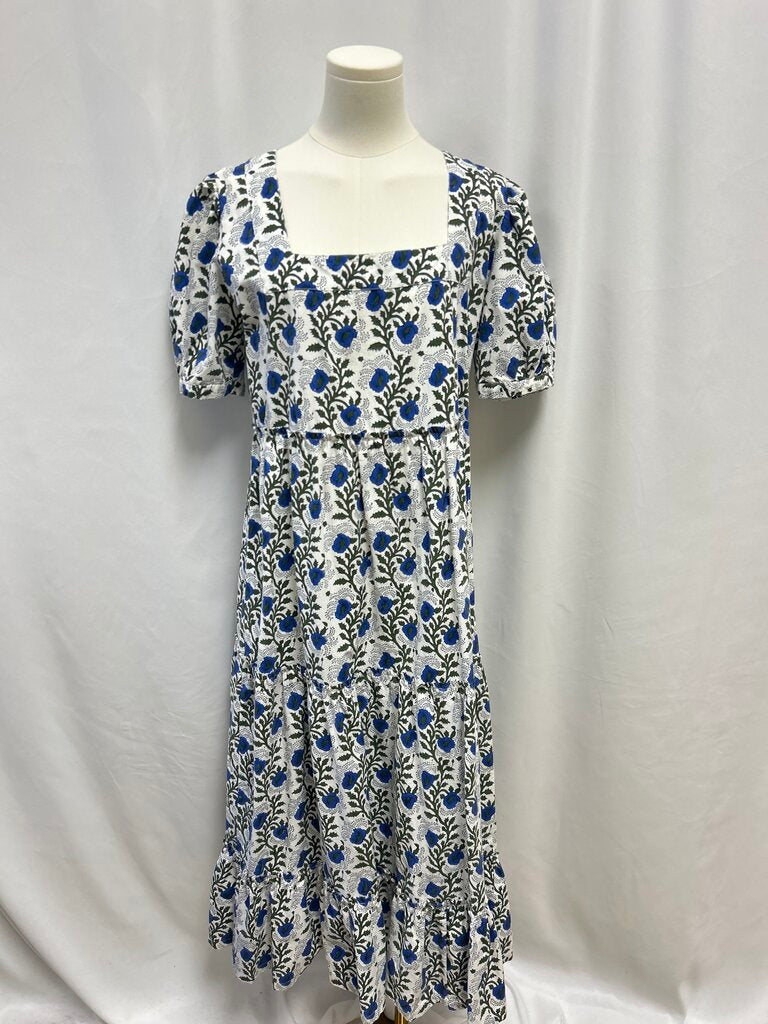 SZ Blue Floral Maxi Dress