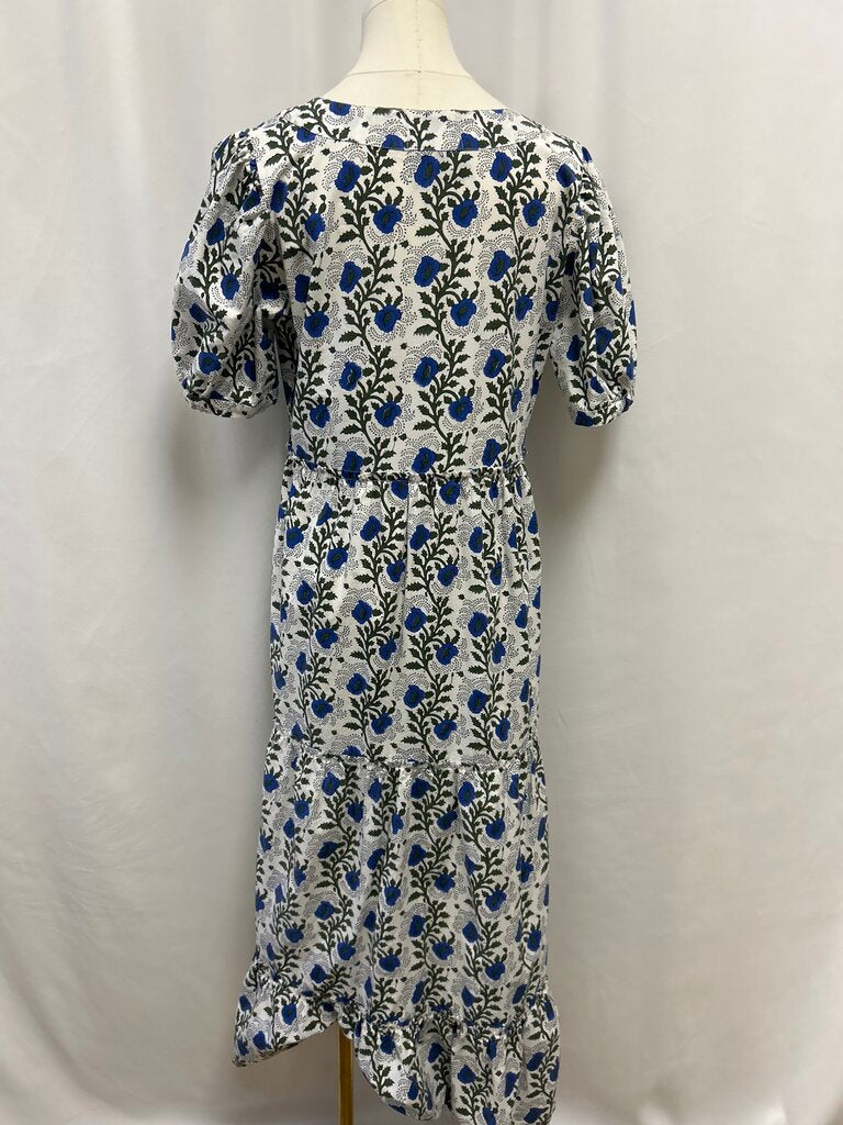 SZ Blue Floral Maxi Dress