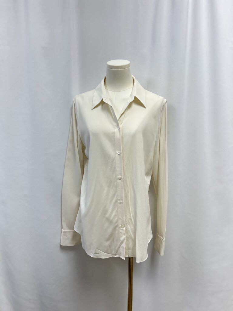 Theory Ivory Blouse