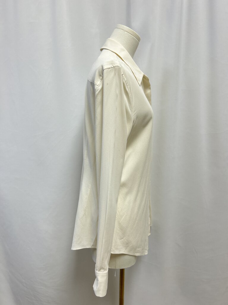 Theory Ivory Blouse