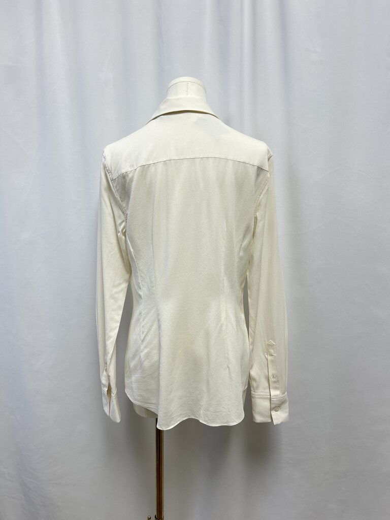 Theory Ivory Blouse