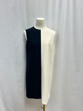 Theory Black and White Sheath Dress