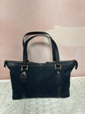 Gucci Black Canvas Tote w/Dustbag