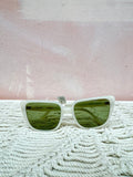 Celine White Frame Cat Eye Sunglasses
