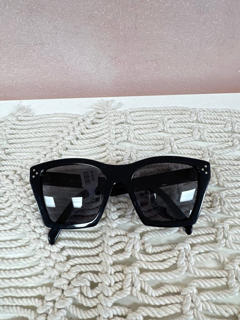 Celine Black Frame Cat Eye Sunglasses