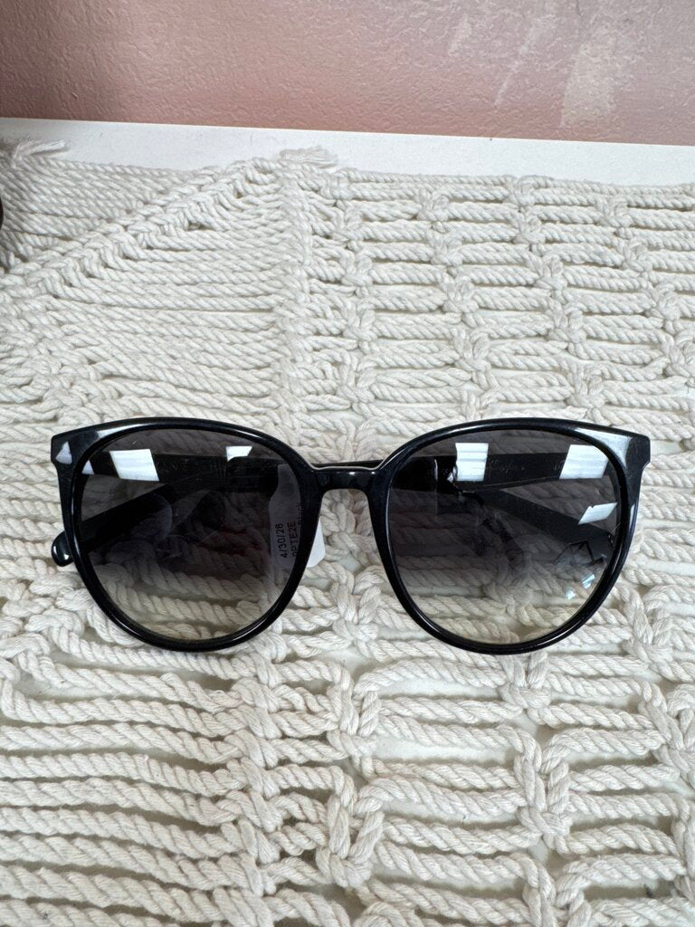 Celine Black Round Frame Sunglasses