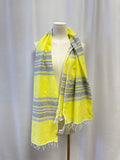 LemLem Yellow Printed Scarf