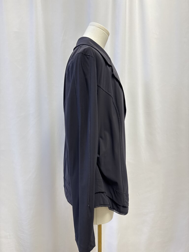 Porto Black Nylon Jacket