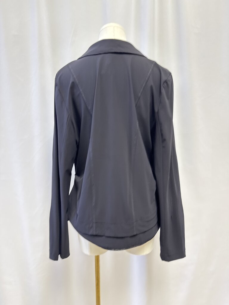 Porto Black Nylon Jacket