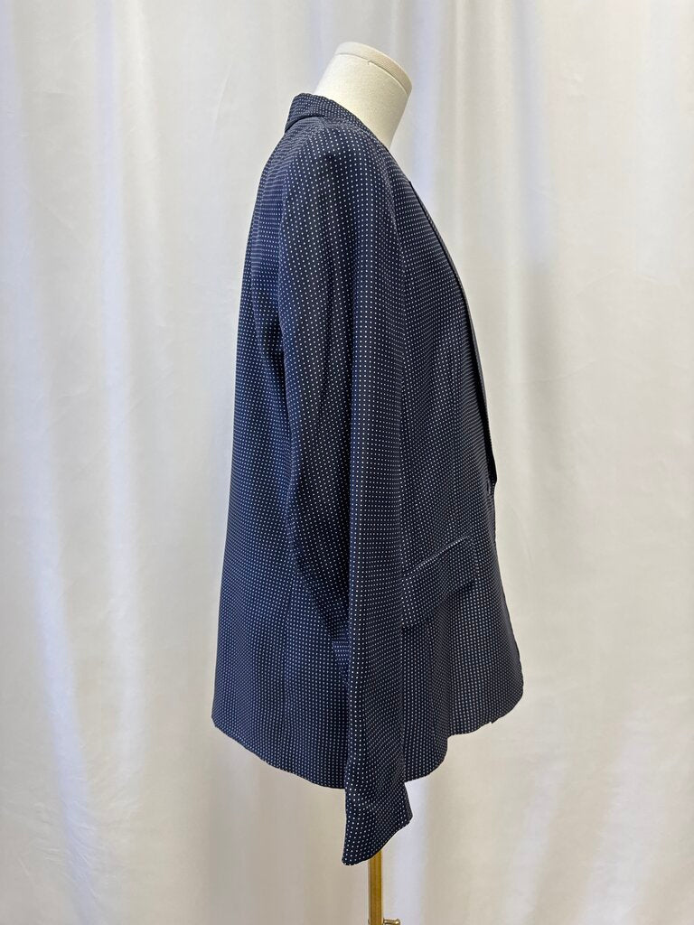 rag & bone Navy Polka Dot Blazer