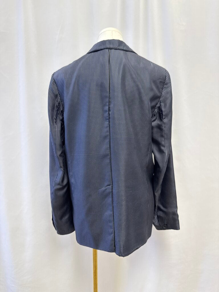 rag & bone Navy Polka Dot Blazer