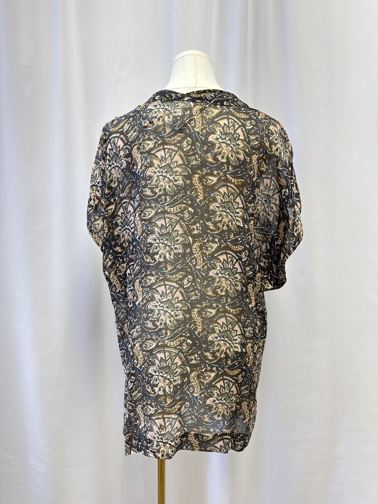 Figue Brown Printed Tunic