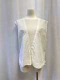 Isabel Marant White Mesh Front Top