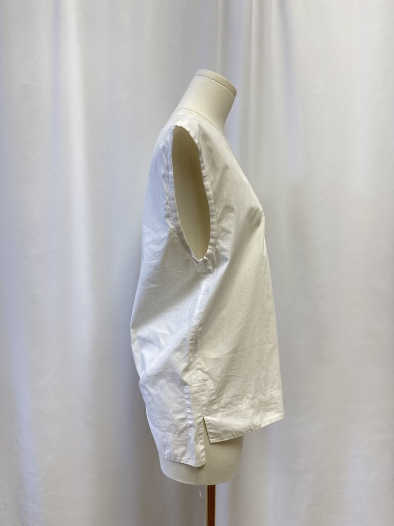 Isabel Marant White Mesh Front Top
