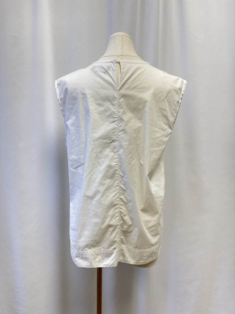 Isabel Marant White Mesh Front Top
