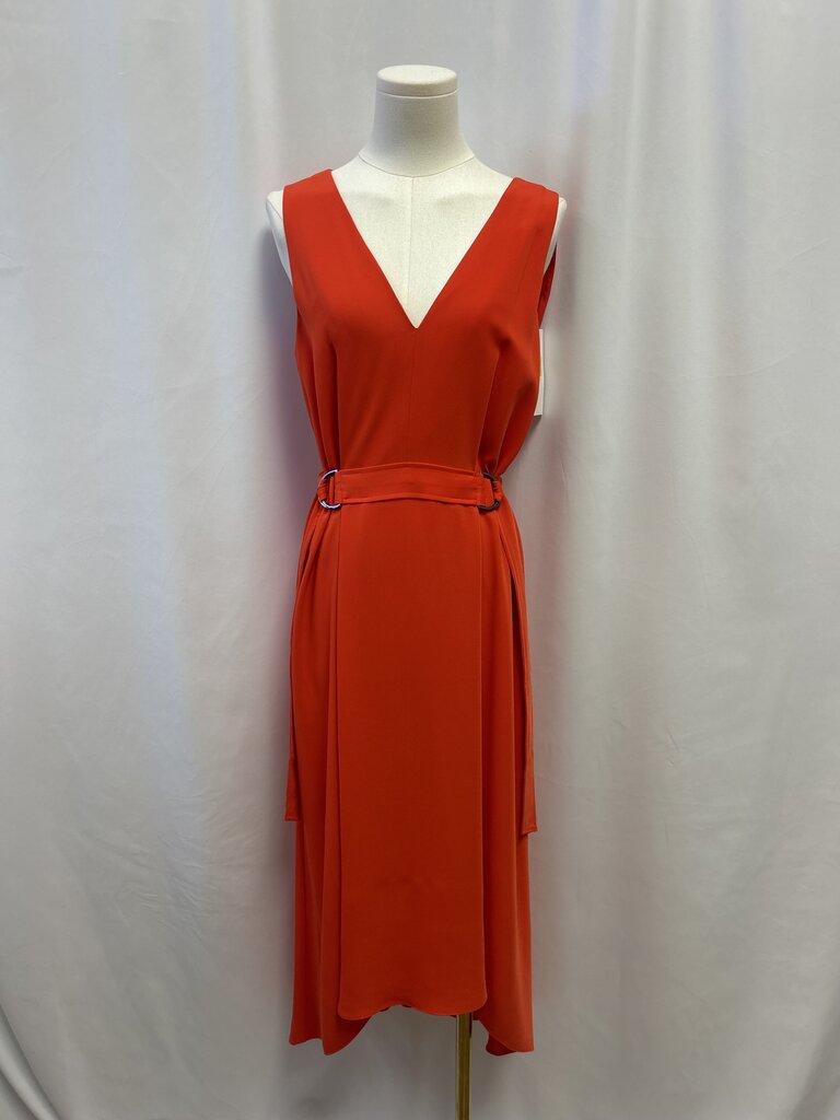 Karen Millen Orange Belted Dress NWT