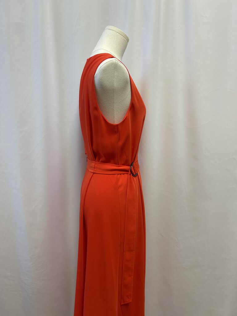 Karen Millen Orange Belted Dress NWT