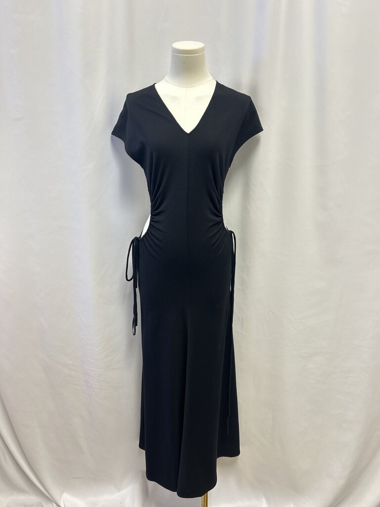 A.L.C. Black Cut Out Maxi Dress