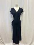 A.L.C. Black Cut Out Maxi Dress