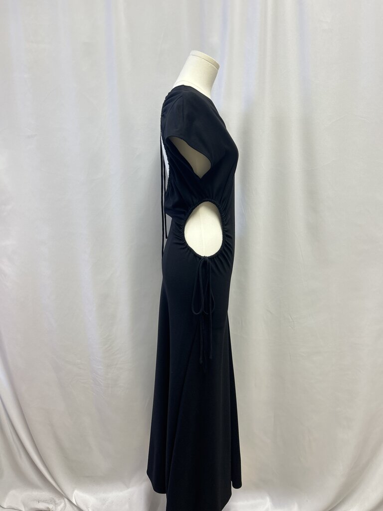 A.L.C. Black Cut Out Maxi Dress
