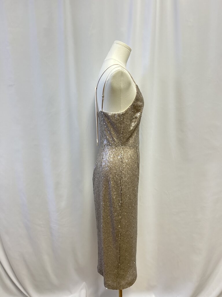 Bailey 44 Champagne Sequin Maxi Dress NWT