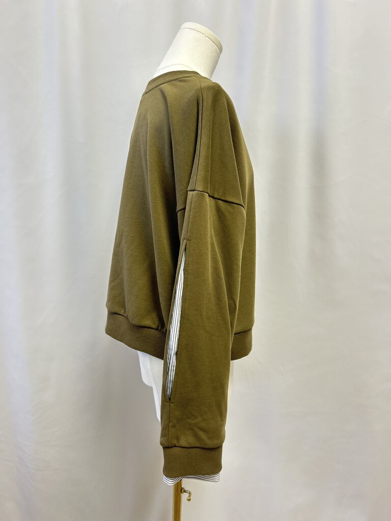 Evereve Khaki Sweatshirt