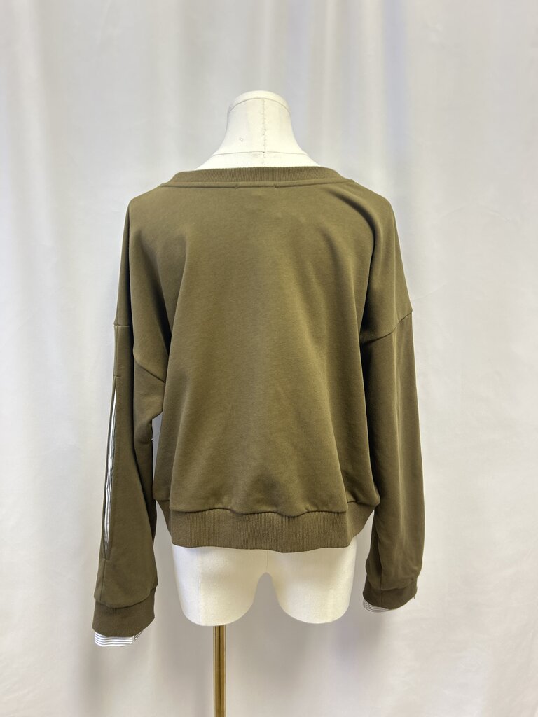 Evereve Khaki Sweatshirt