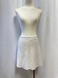 Anthropologie White Mini Skirt NWT
