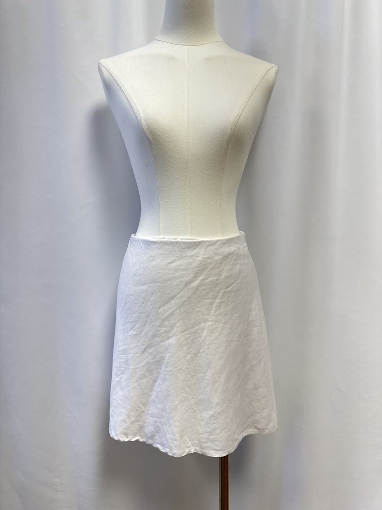 Anthropologie White Mini Skirt NWT