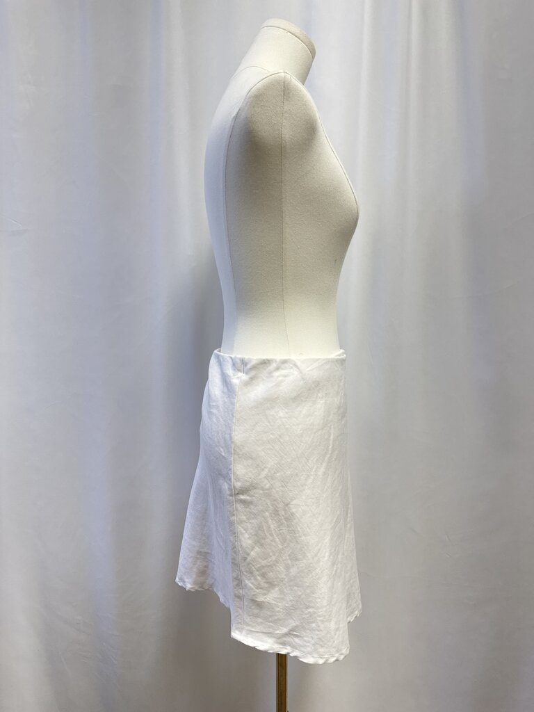 Anthropologie White Mini Skirt NWT