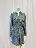 cloth & stone Green Camo Dress