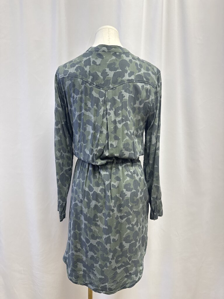 cloth & stone Green Camo Dress