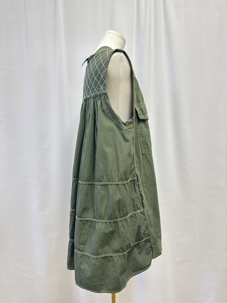 Pilcro Olive Denim Dress