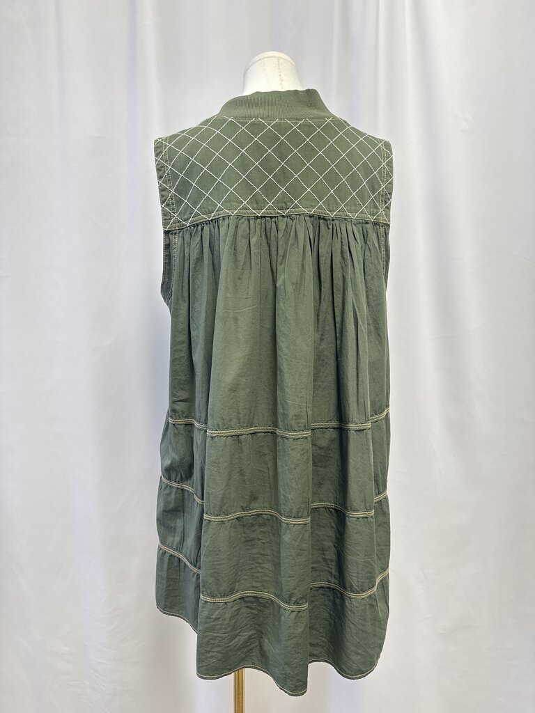 Pilcro Olive Denim Dress
