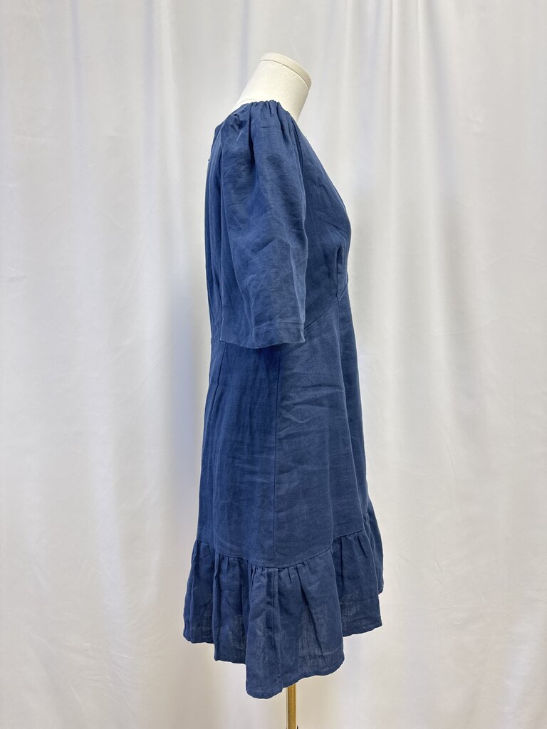 Rhode Blue Linen Dress