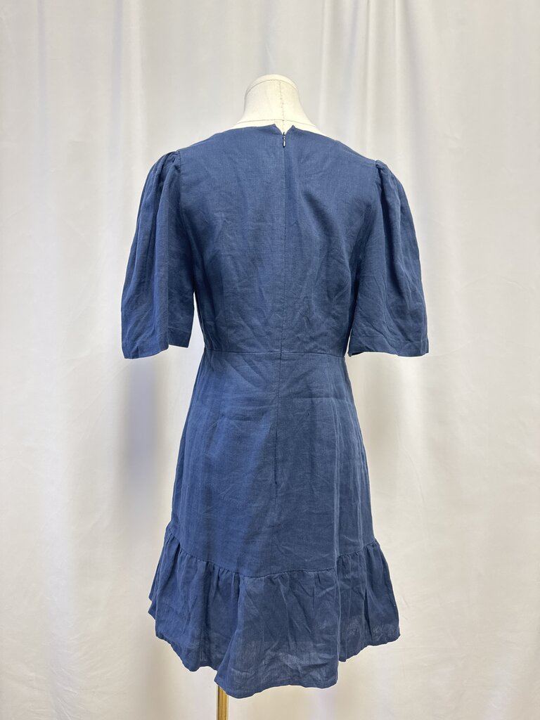 Rhode Blue Linen Dress