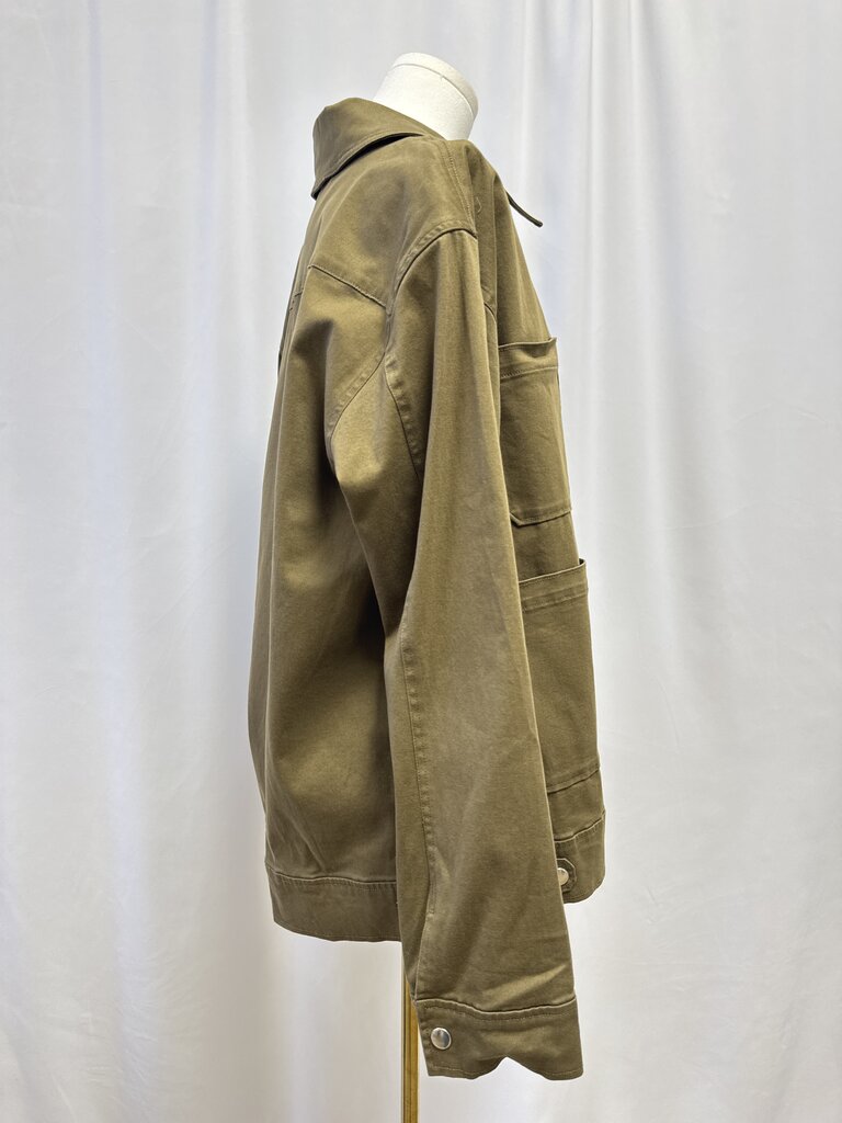Solid & Striped Khaki Canvas Jacket