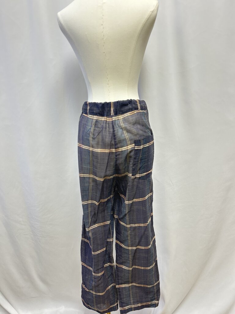 Isabel Marant Grey Plaid Pajama Pant