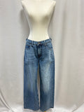 Good American Blue Straight Leg Jean