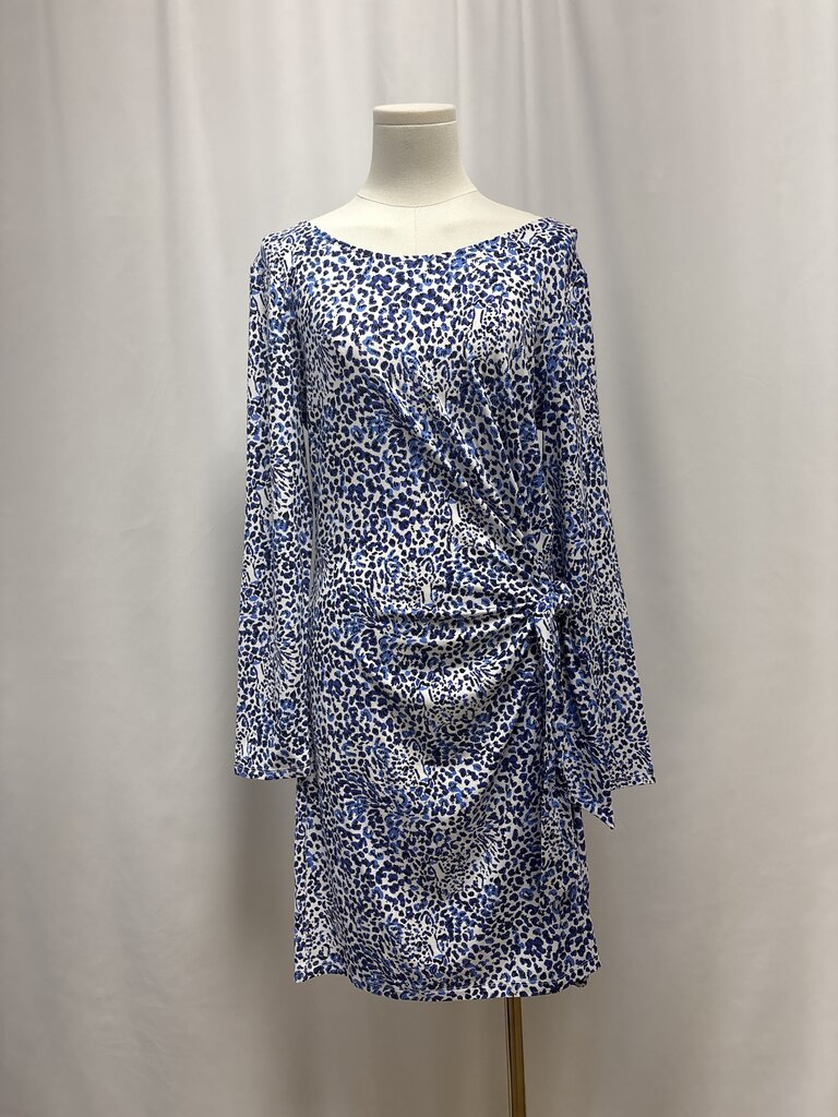 Lilly Pulitzer Blue Animal Print Dress NWT