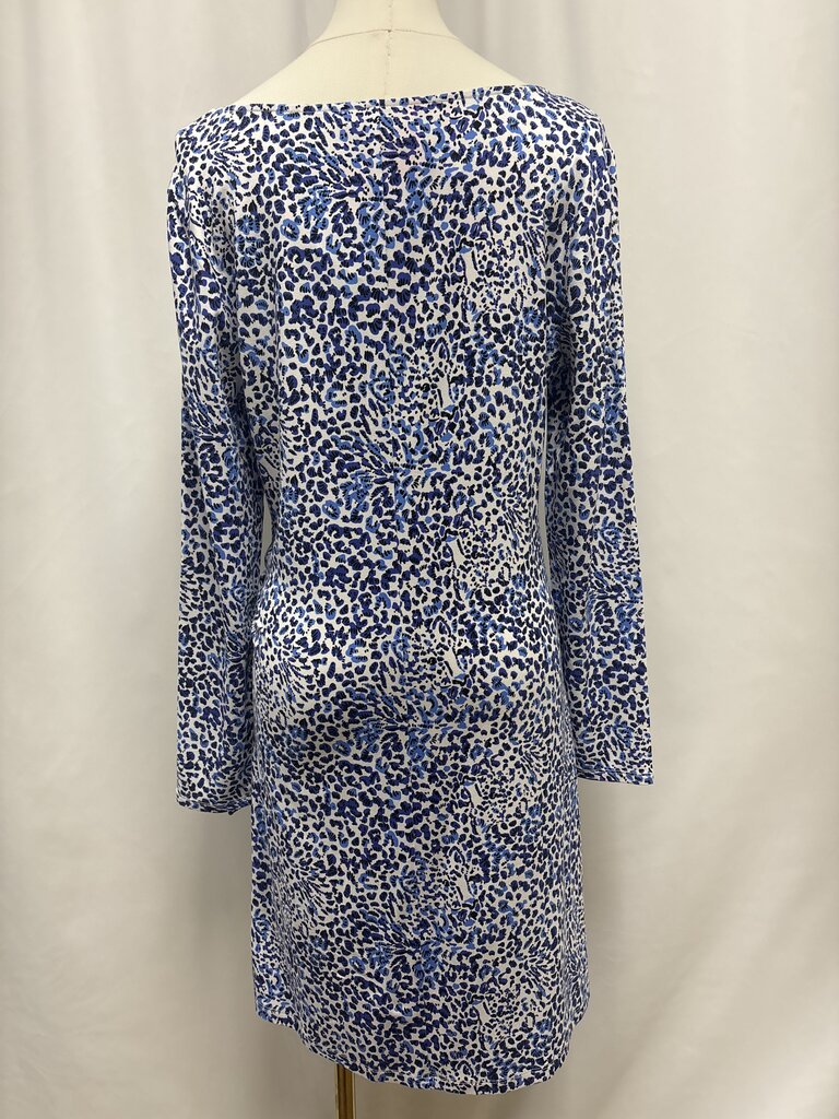 Lilly Pulitzer Blue Animal Print Dress NWT