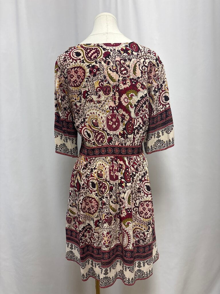 ba&sh Maroon Floral Dress NWT