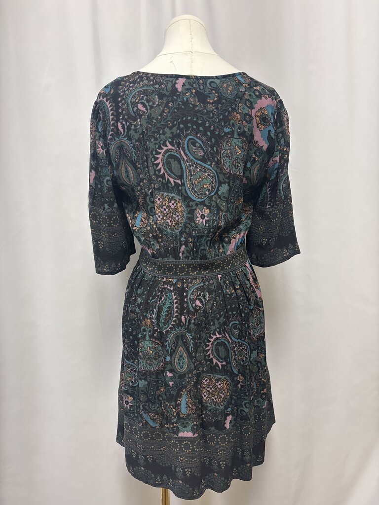 ba&sh Green Floral Dress