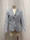 Peserico Blue Seersucker Blazer