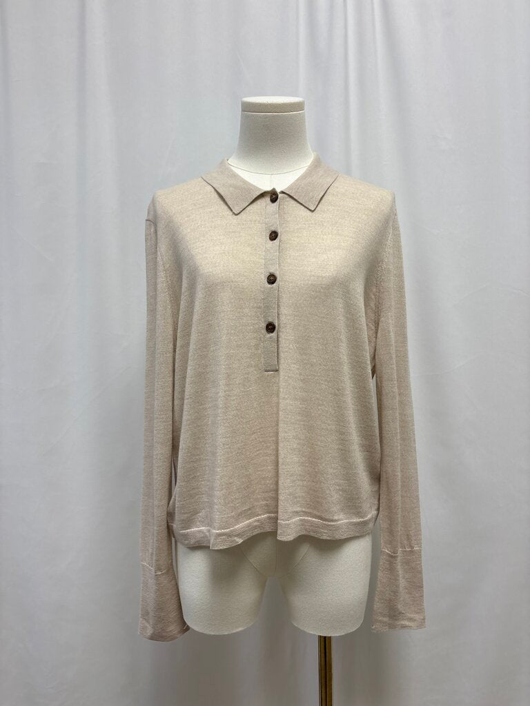 Jenni Kayne Tan Tissue Polo