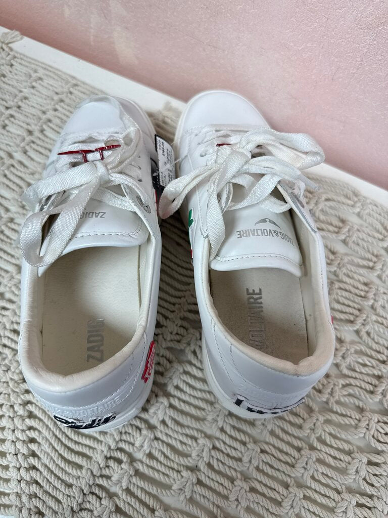 Zadig & Voltaire White Love Sneaker
