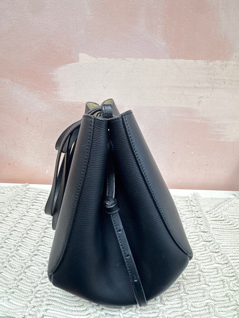 Polene Black Cyme Large Tote